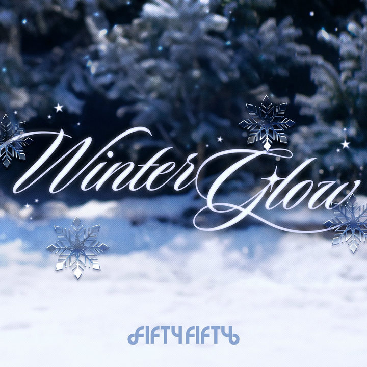 FIFTY FIFTY Winter Glow cover artwork