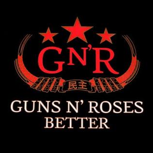 Guns N&#039; Roses — Better cover artwork