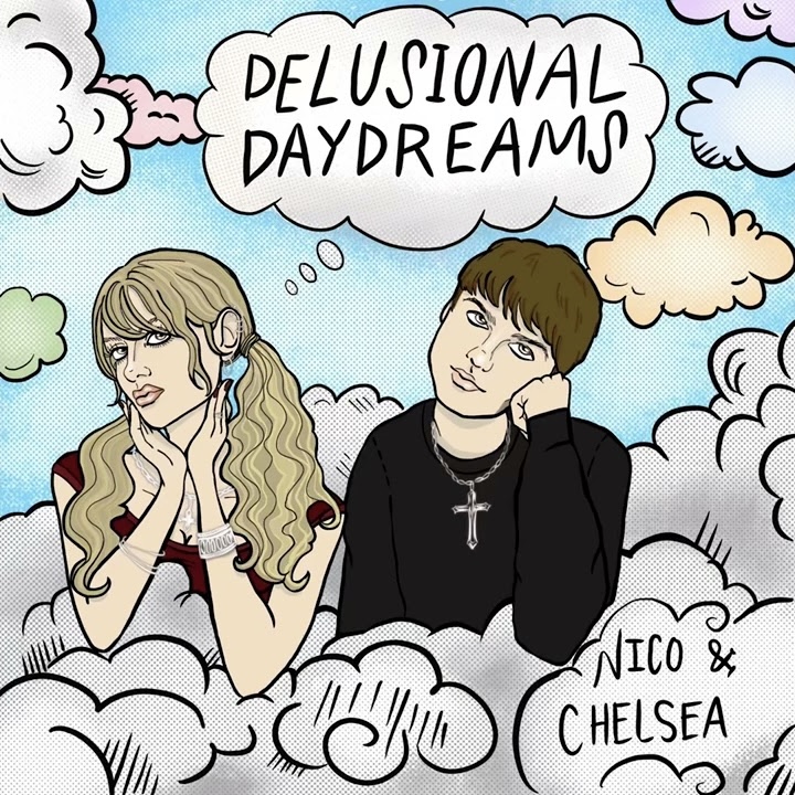 Nico Collins & Chelsea Collins — Delusional Daydreams cover artwork