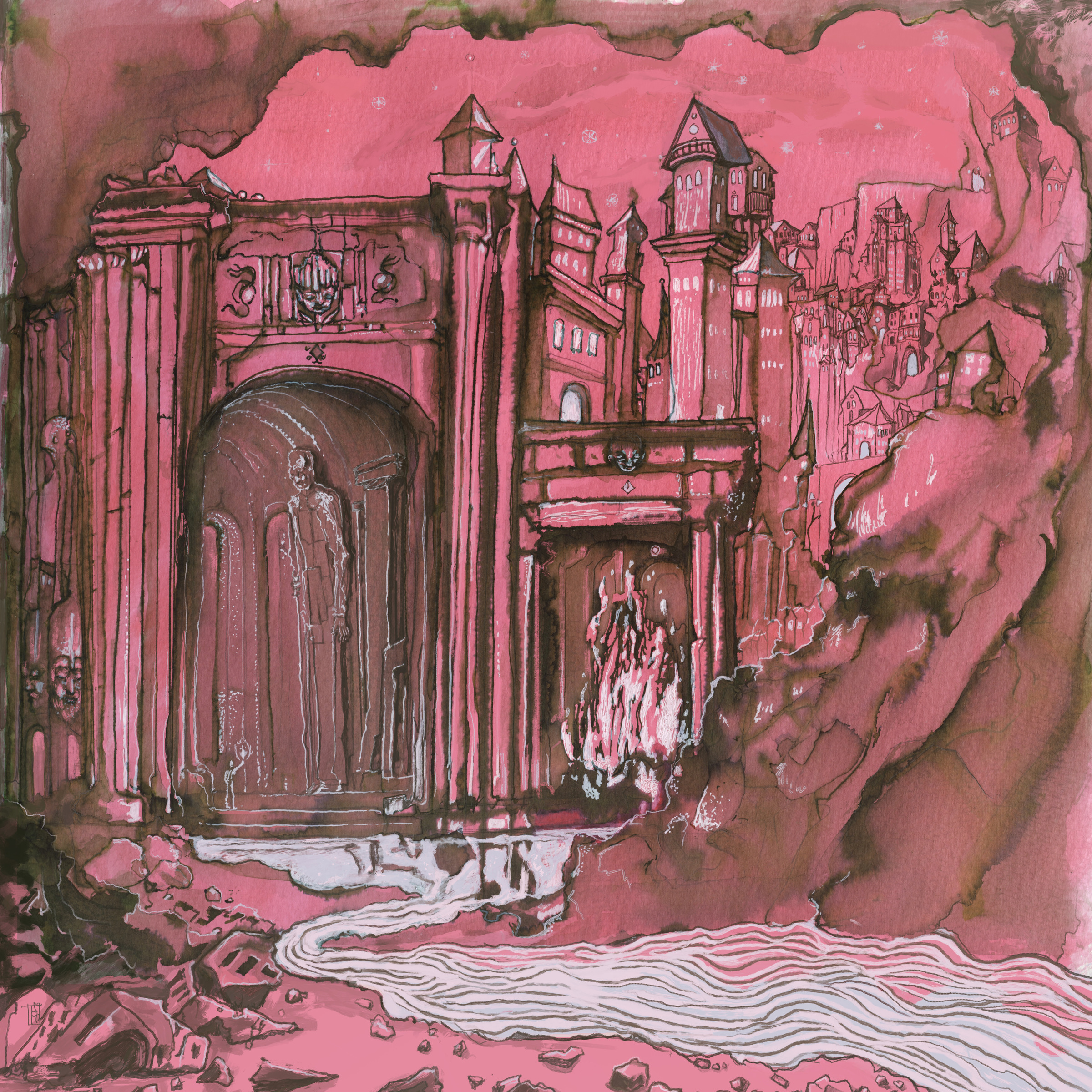 Touchdown Jesus It's All Feast or Famine cover artwork