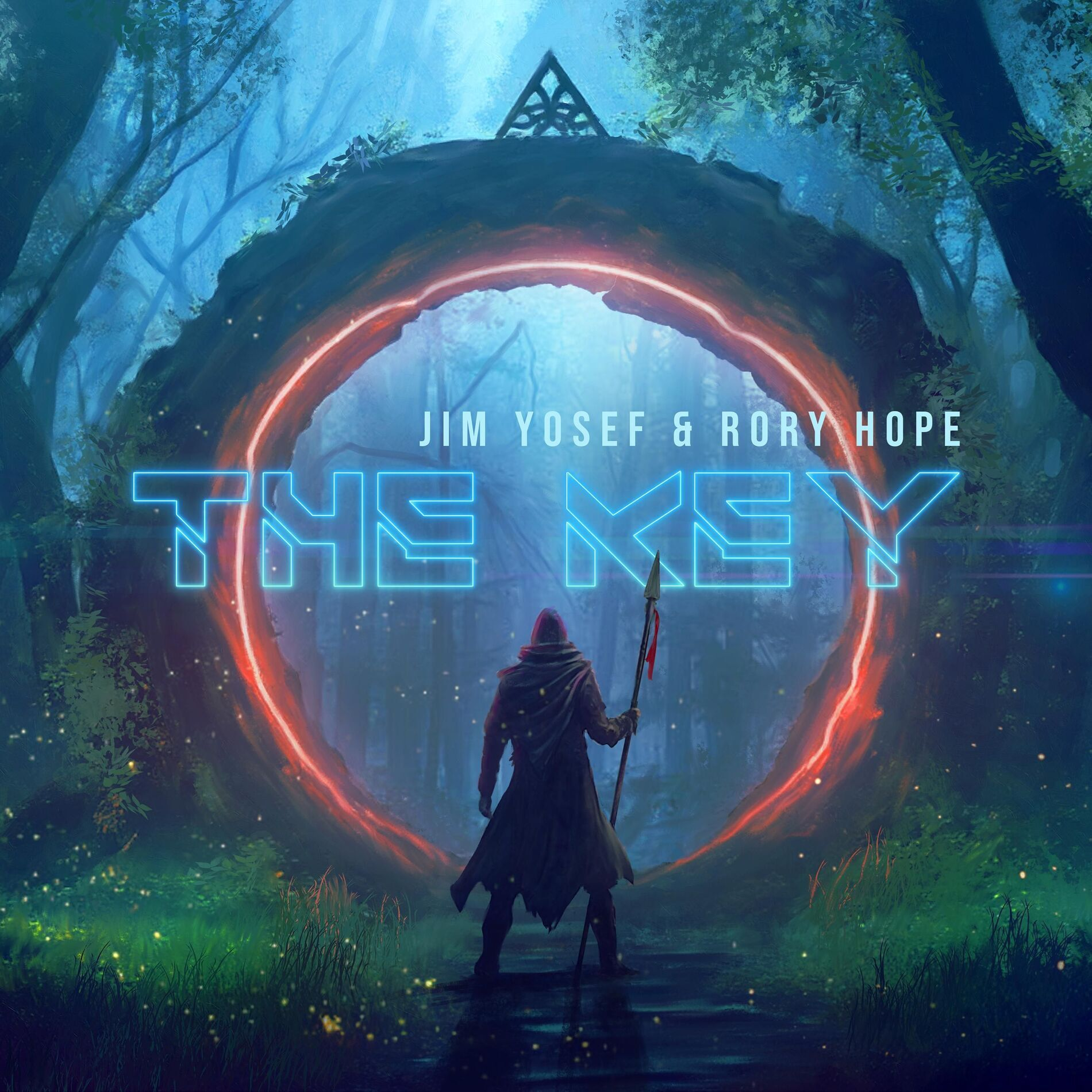 Jim Yosef & Rory Hope — The Key cover artwork