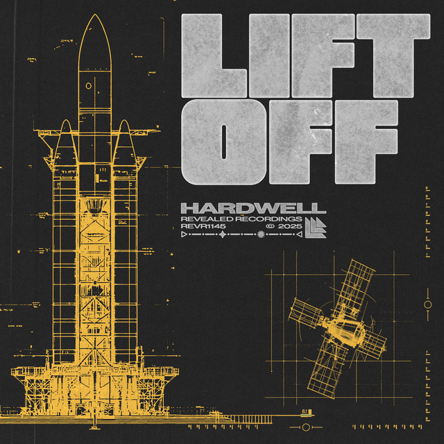 Hardwell — Lift Off cover artwork