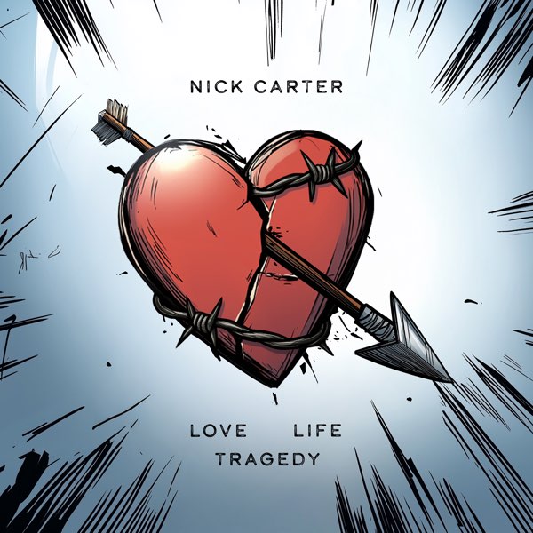 Nick Carter — LOVE LIFE TRAGEDY cover artwork