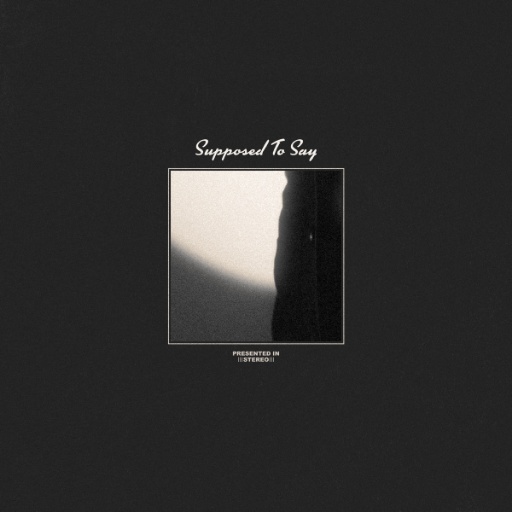 Nick Wilson — Supposed To Say cover artwork
