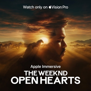 The Weeknd Open Hearts cover artwork