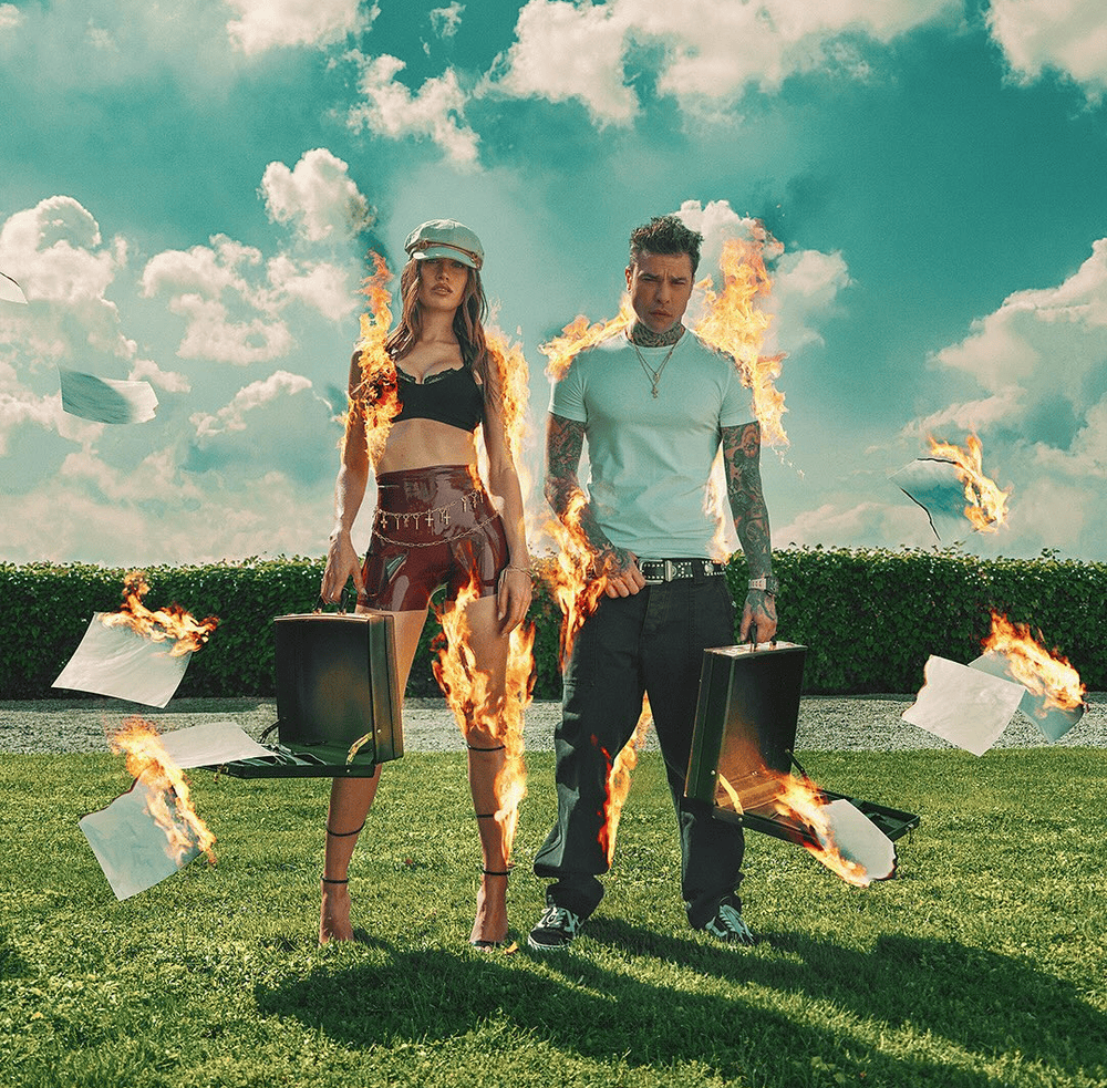 Fedez & CLARA — SCELTE STUPIDE cover artwork