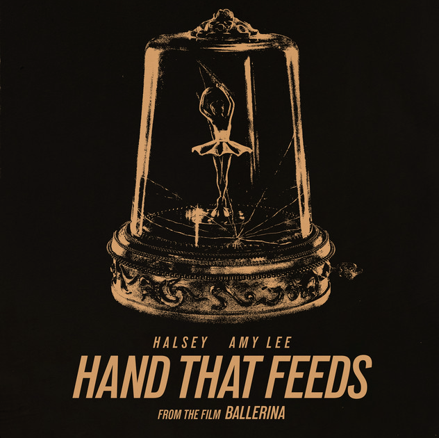 Halsey, Amy Lee, & Evanescence — Hand That Feeds cover artwork