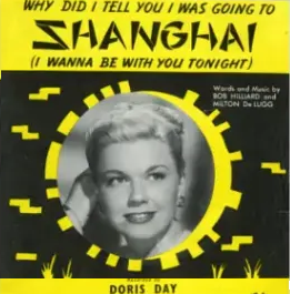 Doris Day — Shanghai (Why Did I Tell You I Was Going To) cover artwork