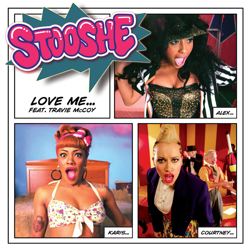 Stooshe featuring Travie McCoy — Love Me cover artwork