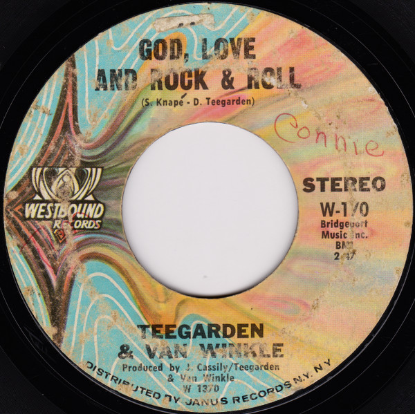 Teegarden &amp; Van Winkle — God, Love and Rock &amp; Roll cover artwork