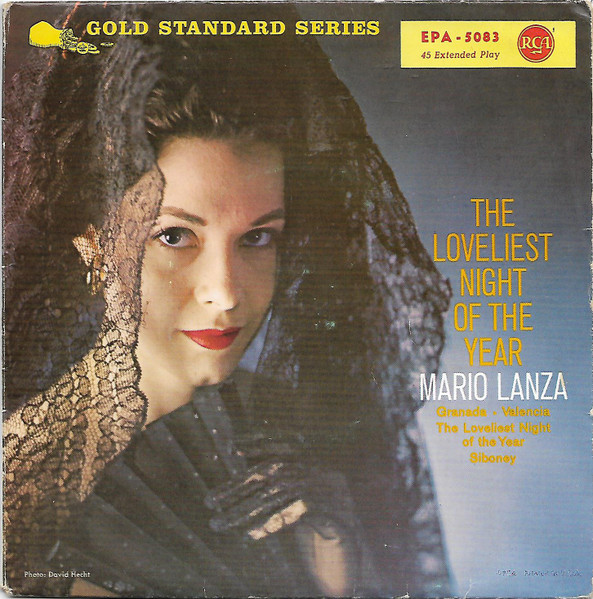 Mario Lanza — The Loveliest Night Of The Year cover artwork