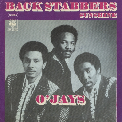 The O&#039;Jays — Back Stabbers cover artwork