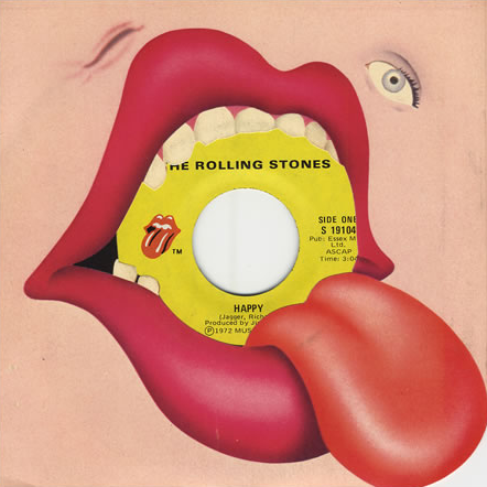 The Rolling Stones — Happy cover artwork