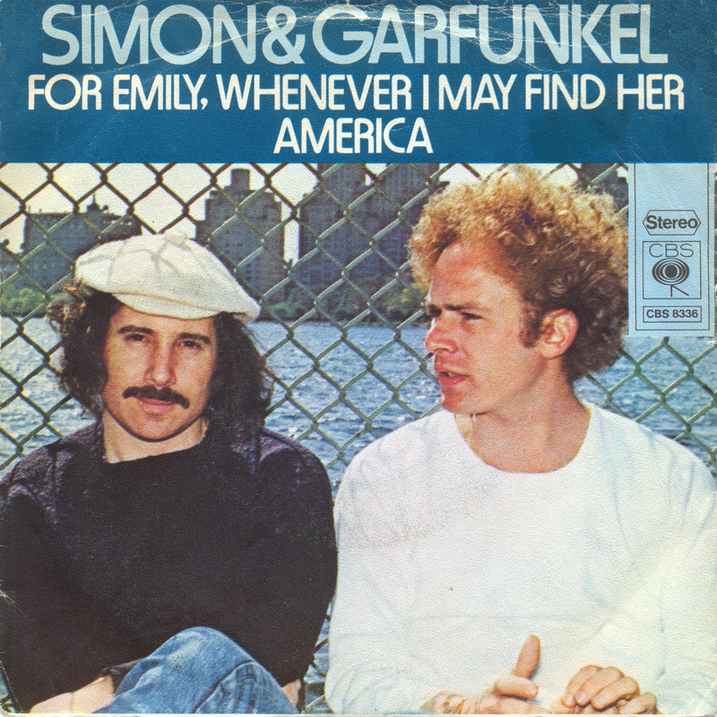 Simon &amp; Garfunkel — For Emily, Whenever I May Find Her cover artwork