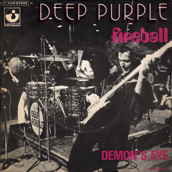 Deep Purple — Fireball cover artwork