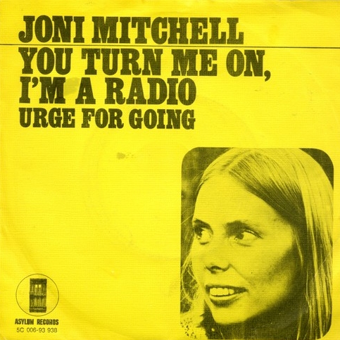 Joni Mitchell — You Turn Me On, I&#039;m a Radio cover artwork