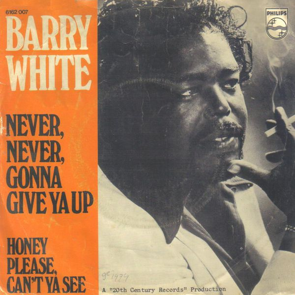 Barry White — Never, Never Gonna Give Ya Up cover artwork