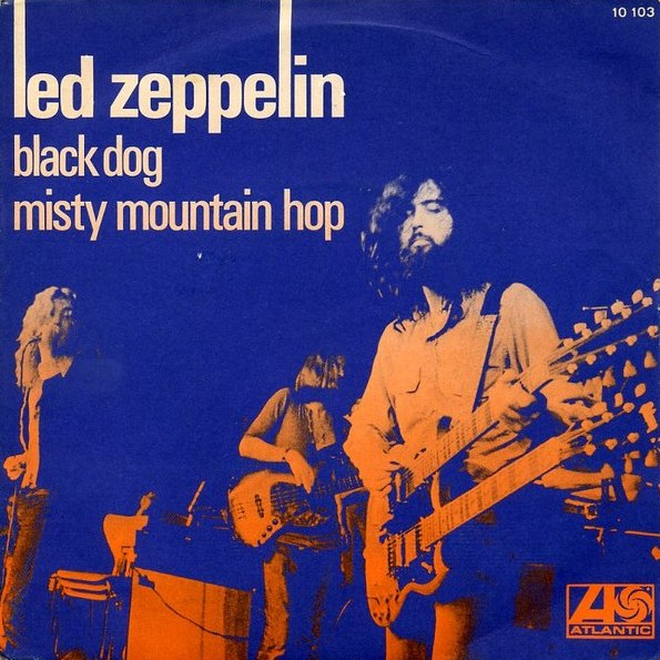 Led Zeppelin — Black Dog cover artwork