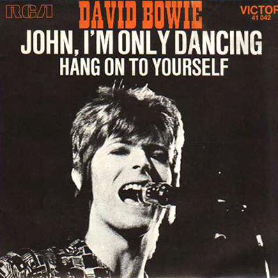 David Bowie — John, I&#039;m Only Dancing cover artwork
