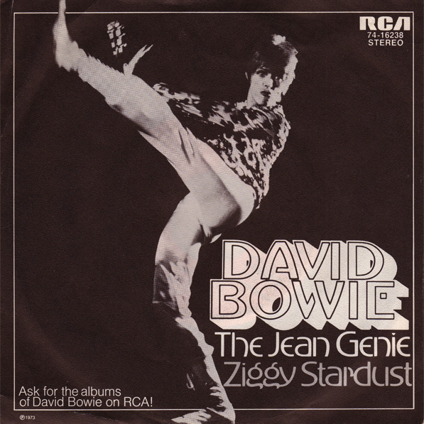 David Bowie — The Jean Genie cover artwork