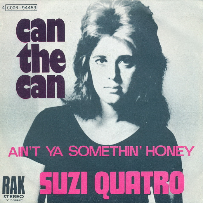 Suzi Quatro — Can the Can cover artwork