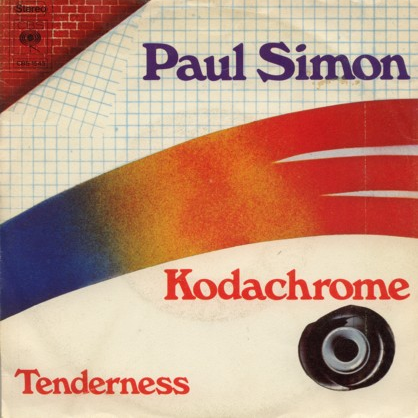 Paul Simon — Kodachrome cover artwork