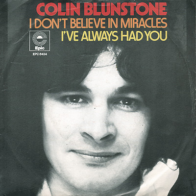Colin Blunstone — I Don&#039;t Believe in Miracles cover artwork