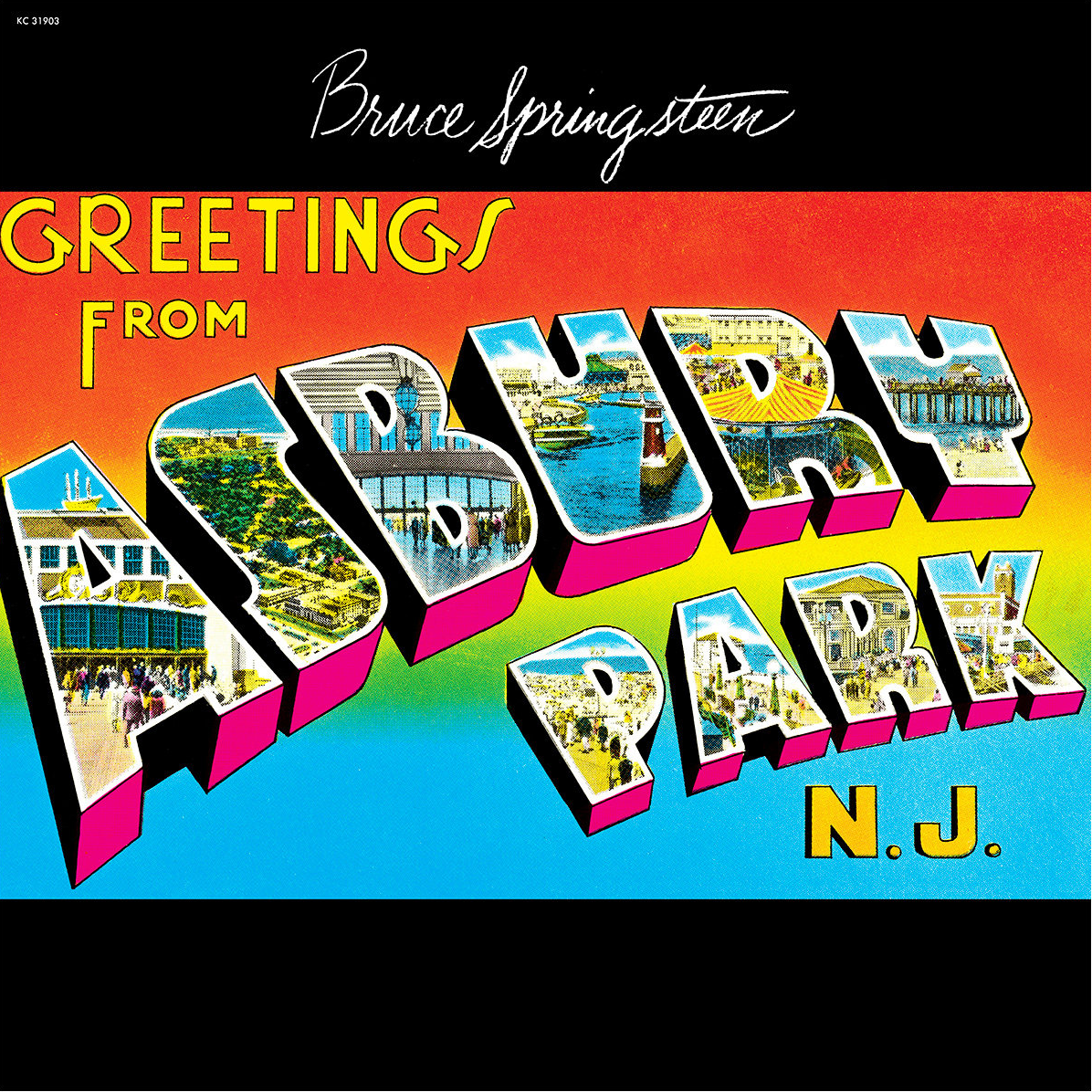 Bruce Springsteen Greetings From Asbury Park, N.J. cover artwork