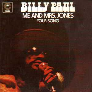 Billy Paul — Me and Mrs. Jones cover artwork