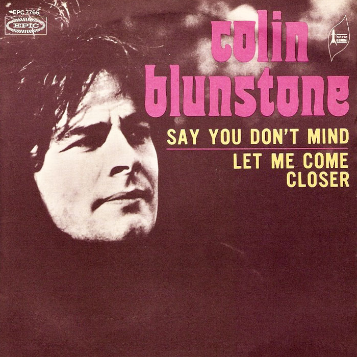 Colin Blunstone — Say You Don&#039;t Mind cover artwork