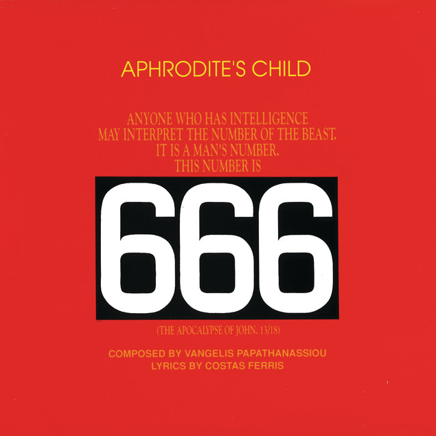 Aphrodite's Child 666 cover artwork