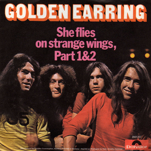 Golden Earring — She Flies on Strange Wings cover artwork