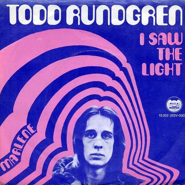 Todd Rundgren — I Saw the Light cover artwork