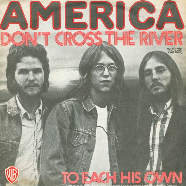 America — Don&#039;t Cross the River cover artwork