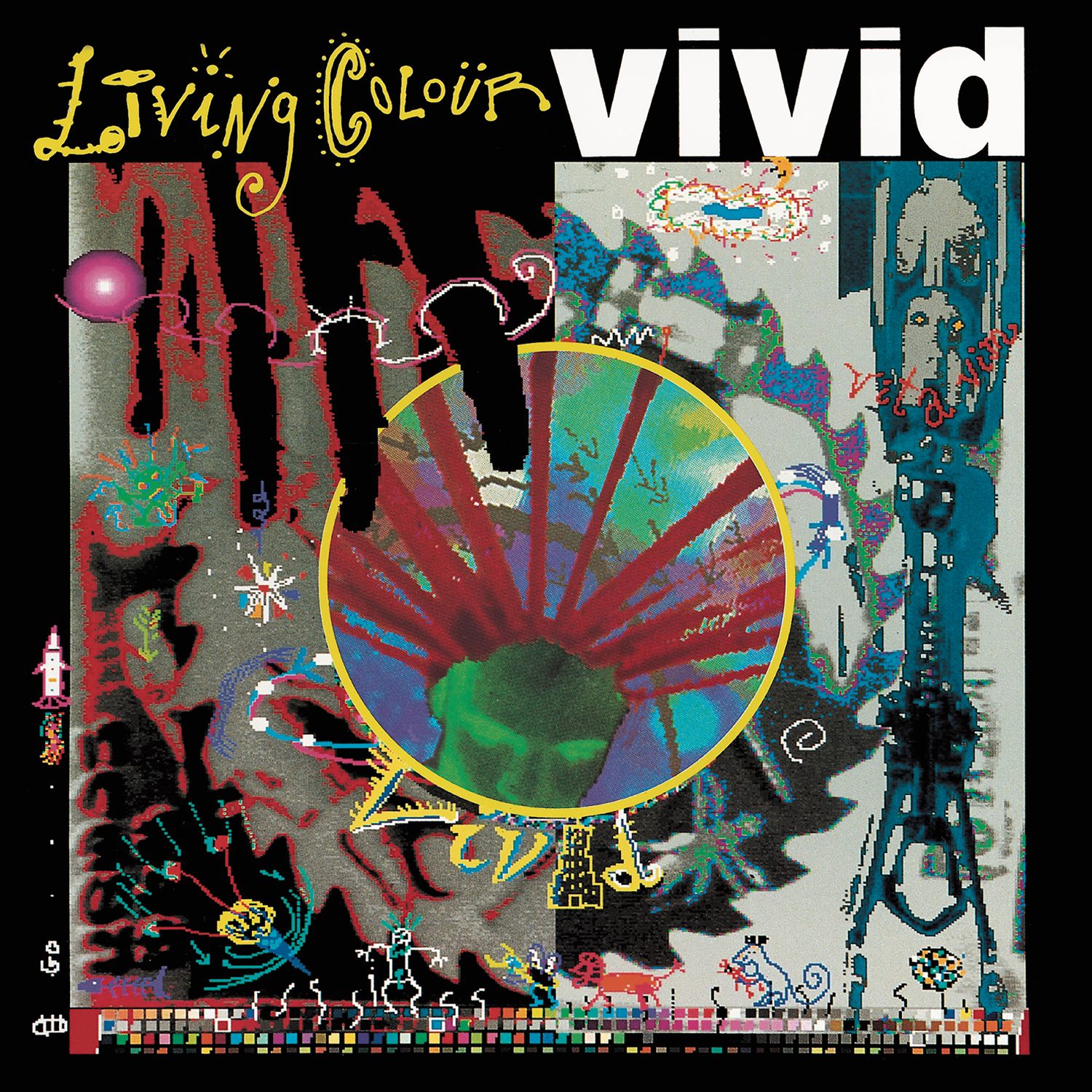 Living Colour Vivid cover artwork
