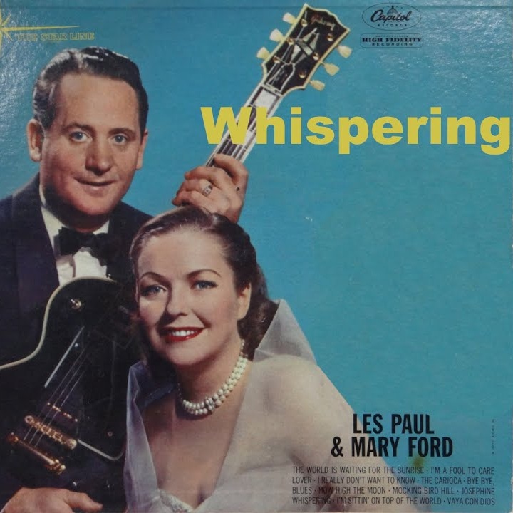 Les Paul & Mary Ford — Whispering cover artwork