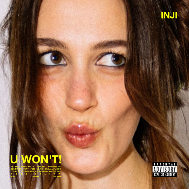 INJI — U WON&#039;T! cover artwork