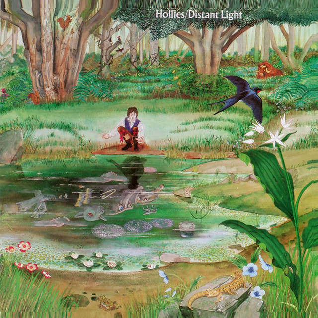 The Hollies Distant Light cover artwork