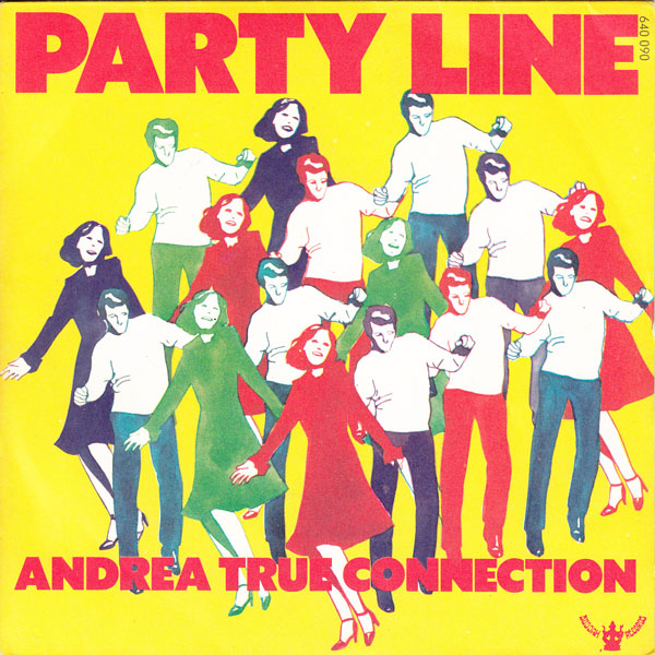 Andrea True Connection — Party Line cover artwork