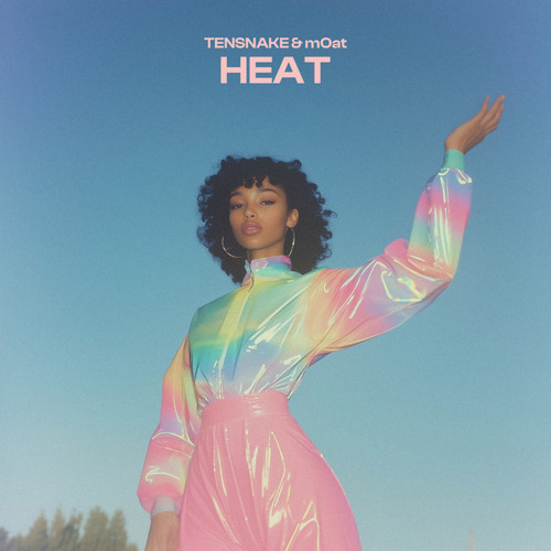 Tensnake featuring mOat — Heat cover artwork