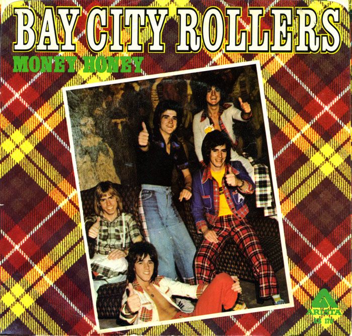 Bay City Rollers — Money Honey cover artwork