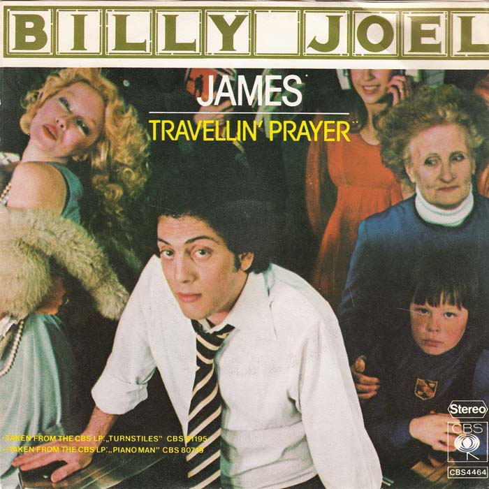 Billy Joel — James cover artwork