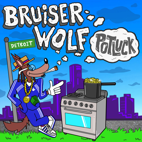 Bruiser Wolf POTLUCK cover artwork