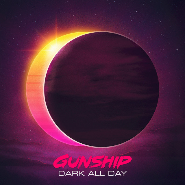 Gunship featuring Tim Cappello & Indiana — Dark All Day cover artwork