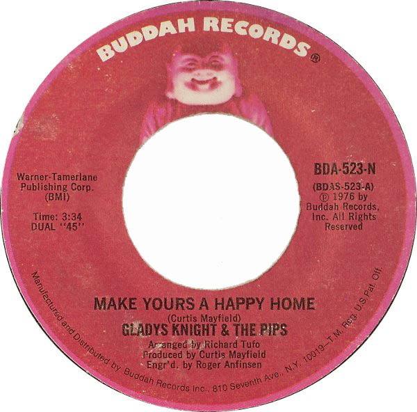 Gladys Knight &amp; The Pips — Make Yours a Happy Home cover artwork