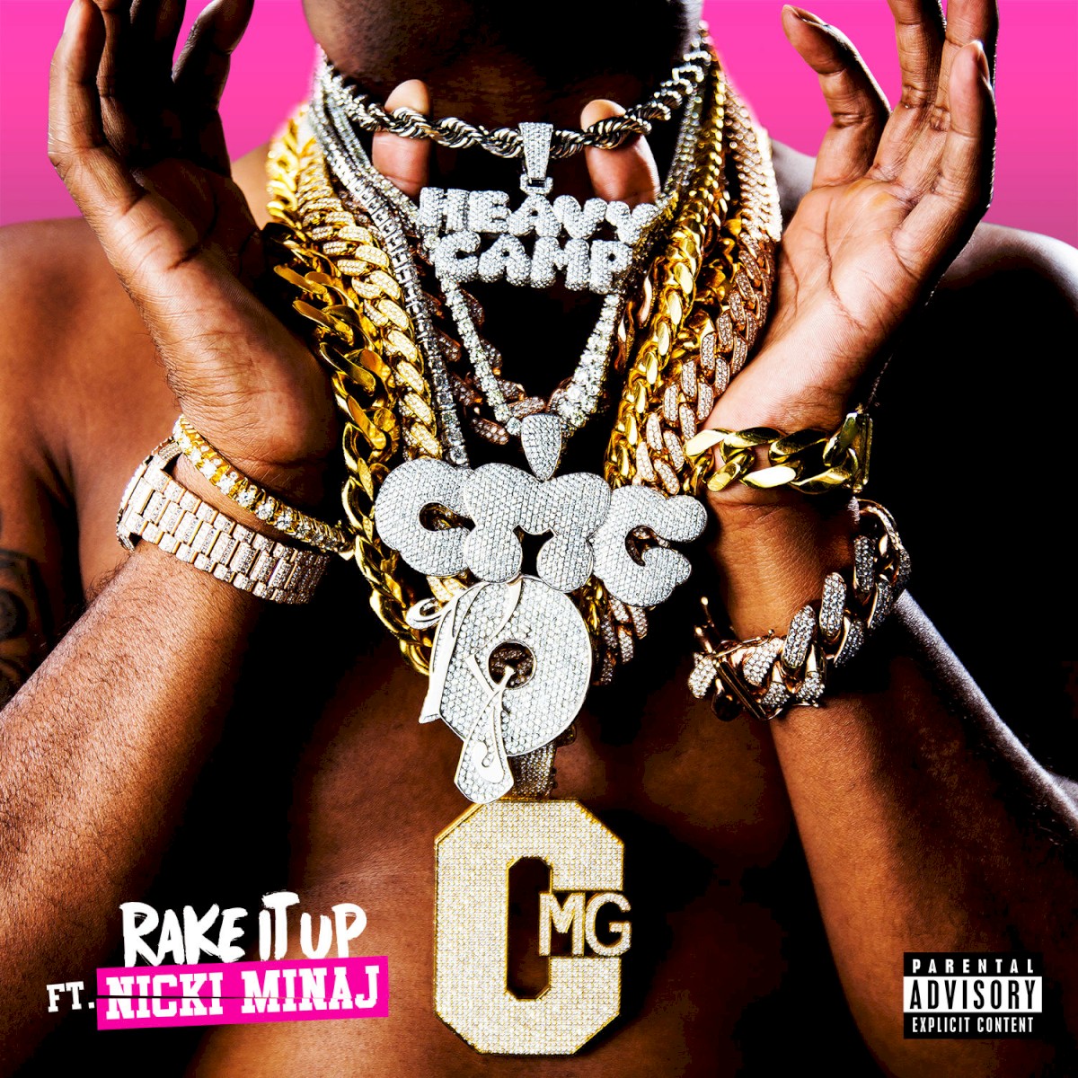 Yo Gotti featuring Nicki Minaj — Rake It Up cover artwork