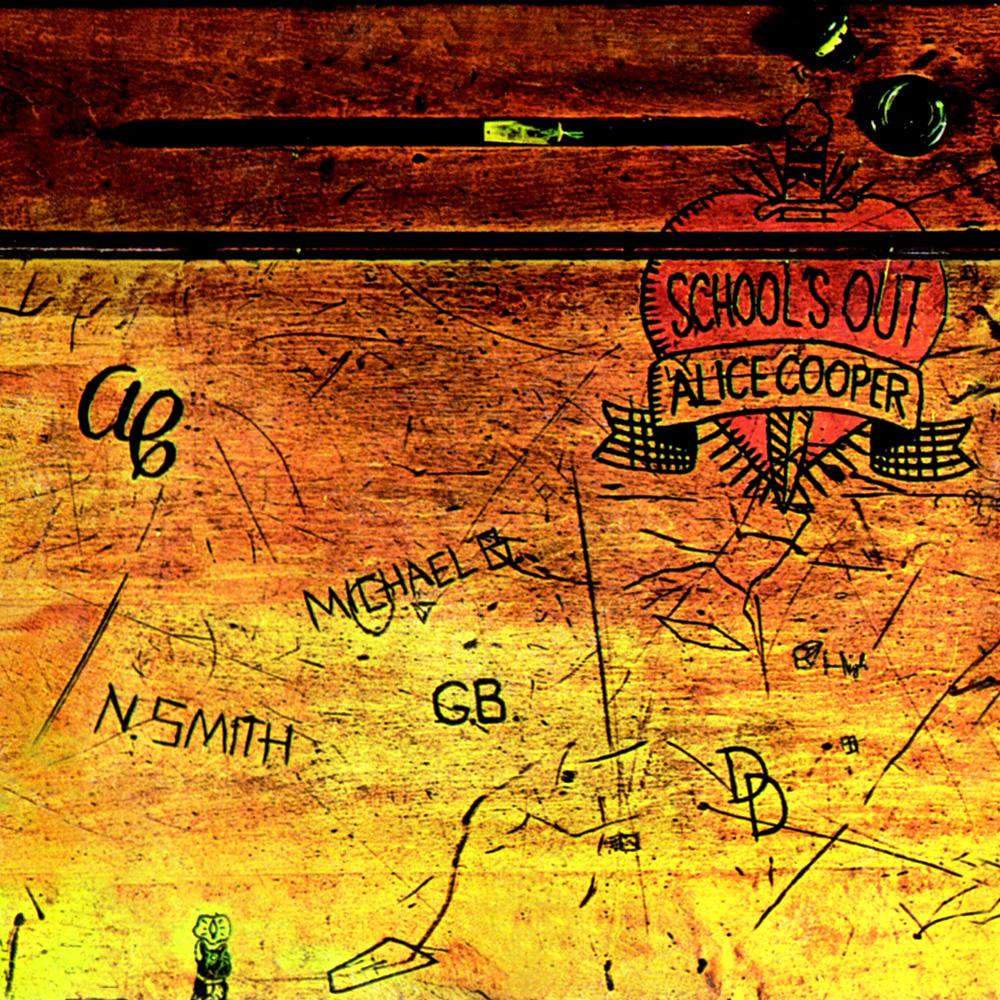 Alice Cooper School&#039;s Out cover artwork