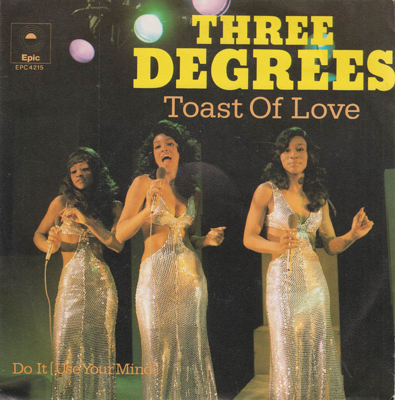 The Three Degrees — Toast of Love cover artwork