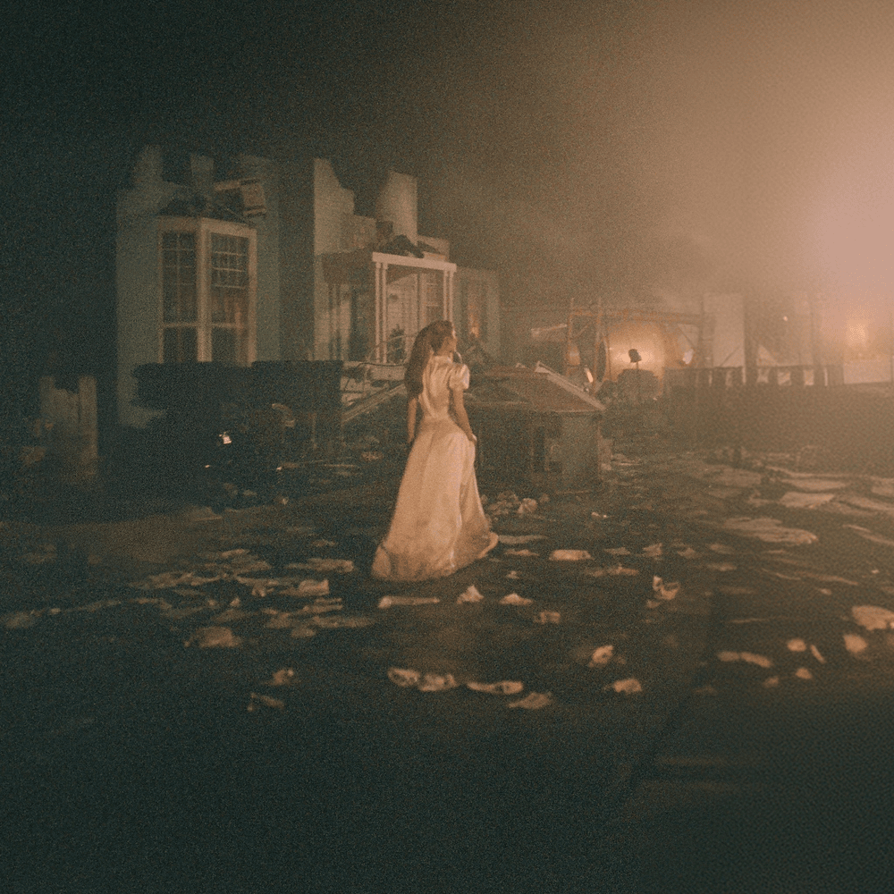 Ariana Grande twilight zone cover artwork