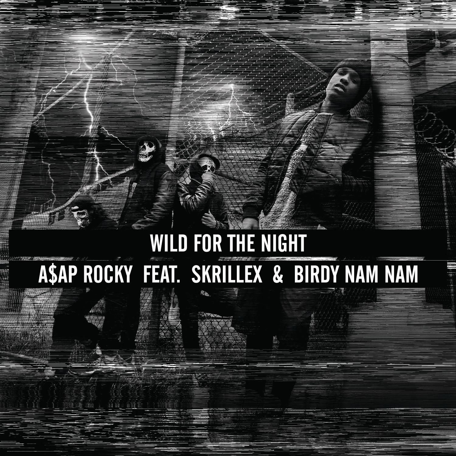 A$AP Rocky featuring Skrillex & Birdy Nam Nam — Wild For The Night cover artwork